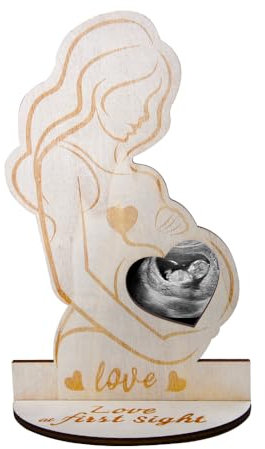yaozeio Sonogramm Bilderrahmen Geschenke für neue Mutter, Schwangerschaftsgeschenke für werdende Mutter, Geschenke für schwangere Tochter, Schwester, beste Freundin, Schwangerschaftsankündigung,