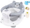 Bebamour Baby Badesitz 6 Monate+ Kind Badewanne rutschfest Baby Badesitz mit Spielzeug,Bear
