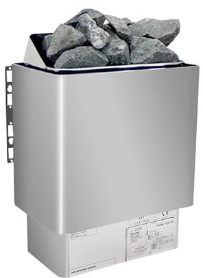 Mondospa - Estufa para sauna finlandesa 3-9 kW, para uso profesional, apta para hoteles, spas y para casa (3 kW)