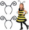 LQIOACU 2 Stück Schmetterling haarreif für marienkäfer kostüm damen, Bienen haarreif für Halloween Party Kostüm-Kopfschmuck