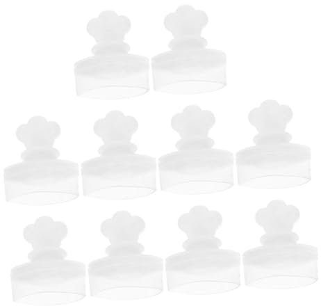 Healifty 10pcs Leakproof Hot Water Bottles Lid Replacement Sealing Stopper Caps for Hot Water Bag Leakproof Bottles Cover