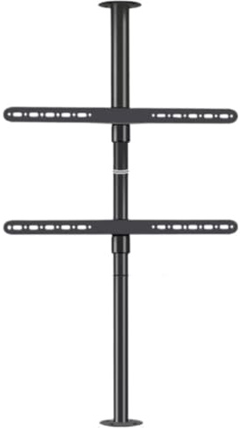 Universal s Height Adjustable for 37 to 75 Inch LED LCD Studio TV Display Stand, Up to 100lbs Max Holds VESA to 600x400 Television S
