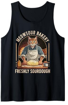 Meow Sour Bakery Pâte à pétrir pour Chat au levain Débardeur