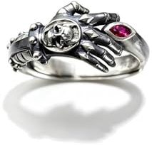 SWZYMXH JoJosAdventure Ring Anime Figure Cosplay Verstellbare Größe Ring (Mehrfarbig-E)