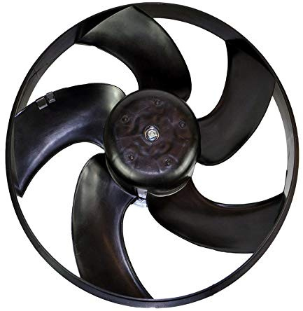 Motor del Ventilador de refrigeración del radiador 125383 para Peugeot 206 1.4 HDI Eco 70