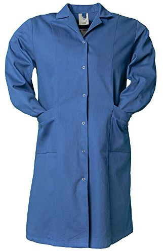 Planam Unisex Damen Womens Coat BW longsleeve Size 52 in royal blue