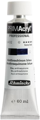 Schmincke PRIMAcryl Professional Anthrachinon blau 60 ml Tube, 13 432 011