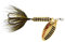 Yakima Bait Unisex-Erwachsene Rooster Tail Hahnschwanz, Inline-Spinner, Metallic Gold Schwarz, 1/6-Ounce