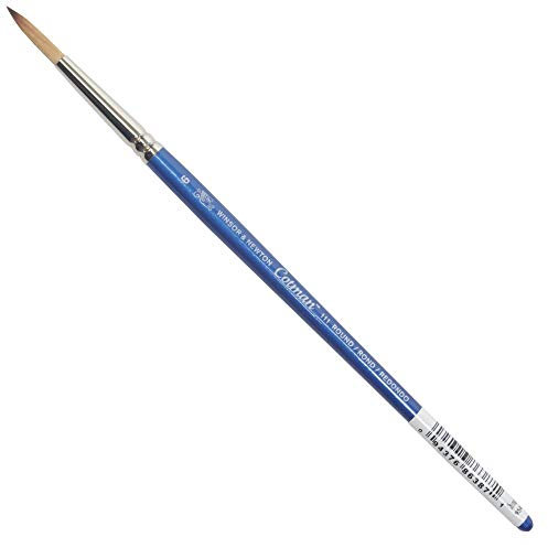 Winsor & Newton Cotman Pinceau Aquarelle Série 111 Rond Manche Court N°6