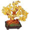 Feng Shui Glücksbaum 25 cm Geldbaum Bonsai Pfennigbaum Handarbeit Stein