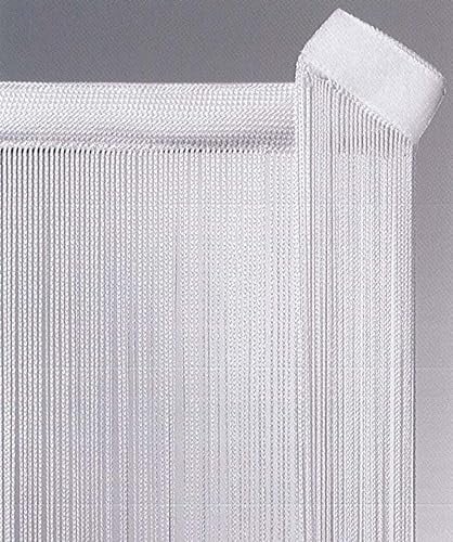 Porschen Fadengardine Paneele Flächenvorhang 60 x 250 cm weiß