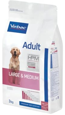 Virbac Veterinary HPM Vet Dog Ad M/L Hundefutter, 16 kg