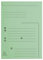 Exacompta 334004E 25er Pack Aktenmappe bedruckt mit 2 Klappen 210 g/m² in Pastellfarben PEFC™zertifiziert für DIN A4 hellgrün Sammelmappe Dokumentenmappe
