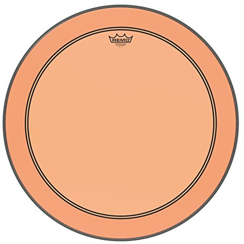 Remo Schlagzeugfell Colortone Powerstroke 3 Clear Orange – 24″ – P3-1324-CT-OG