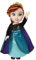 Jakks 208781 Frozen 2 Anna Puppe, Queen Anna, ionisches Outfit und Schuhe, 35,6 cm hoch, Weiß