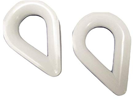 Plastic Nylon Rope Thimbles 16MM X2 (Soft Slicing Loop Anchor Line Mooring)