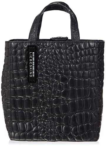 Liebeskind Berlin Paper Bag Tote Croco, Small (H x W x D (cm): 25 x 20.5 x 11.5 cm)