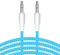 Maxzo Aux Cable 3.5mm Audio Cable –3.3ft/1M- Aux Lead for Car, Headphone, iPhone, iPad, iPod, Samsung, MP3 Player, Smartphone, Echo Dot, Tablet, Home Stereos, Laptop – Blue
