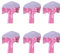 CHENGZI Lot de 6 rubans de chaise en satin pour décoration de fête, mariage, banquet, anniversaire, événement (rose)