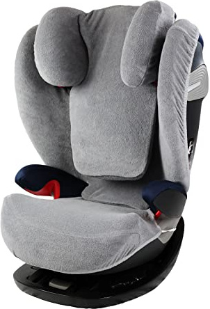 Sommerbezug Schonbezug Universal Grau Passend Für Cybex Pallas S-fix Pallas M-Fix Solution S-fix Solution M-fix Solution Sifix (Solution S S2 M Fix Sifix)