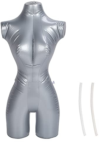 Aufblasbare Weibliche Schaufensterpuppe, Schaufensterständer für Körperbekleidung für Bekleidungsständer, Halbkörpermodell, Arme, Torso, Oberteil, Hemdform