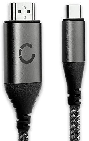 CELLONIC USB-C auf HDMI Adapter Kabel für Video Übertragung: Handy Laptop an TV Monitor Beamer anschließen - Male to Male Type C HDMI Port - Cable USB C Tablet mit Fernseher verbinden, Stecker