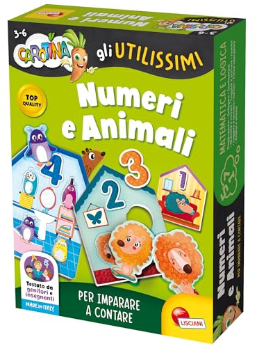 Lisciani Spiele - Carotina Die nützlichen Zahlen und Tiere