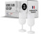 SPARKLERS CLUB Verres à Vin Réutilisables Eco Cup 12cl (18cl à ras bord) MADE IN FRANCE - Fabriqué en en Polypropylène, Verre Réutilisable de Haute Qualité (Givré Translucide, 12)