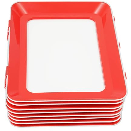 Loobiiny 8PCS Aufschnitt-Box Frischhaltedose Tablett Aufschnittboxen für Kühlschrank Kühlschrank Organizer Aufschnitt Lebensmittel Frisch Konservierung Stapelbar