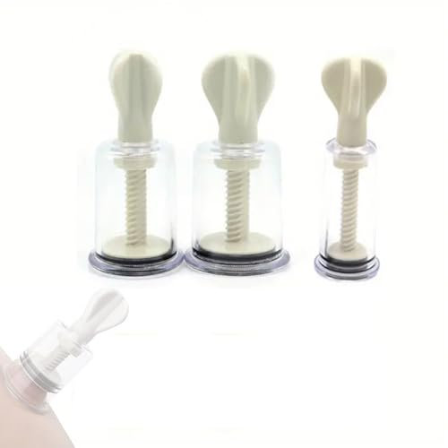 Lot de 3 ventouses pivotantes transparentes et noires