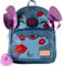 Cerdà Disney Lilo et Stitch Sac à dos - Simili cuir - Motif Stitch Bisous - Bleu