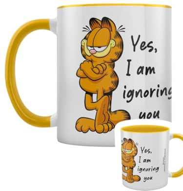 Pyramid International Garfield (Yes, I Am Ignoring You) gelbe Innentasse