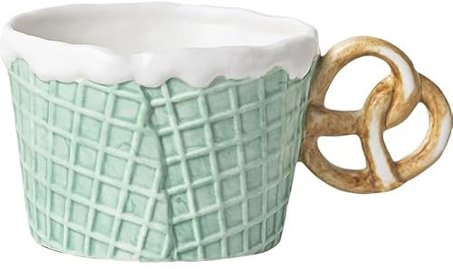 Tea Cup,Cups and Saucers Set Cookie Water Cup Cute Ceramic Mug Office Afternoon Tea Coffee Cup Home Breakfast Milk Cup Dessert Plate Drink Set(Mug-A1)