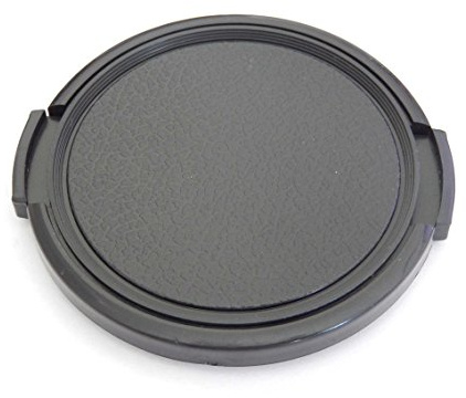vhbw Objektivdeckel 58 mm kompatibel mit Sigma 70-300 mm 4-5.6 DG APO Makro Kamera - Kunststoff Schwarz, mit Seitengriff