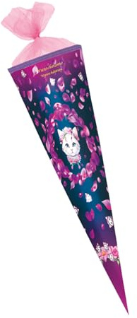 Herlitz Schultüte mit Gravur/Zuckertüte / 85cm / eckig/Katze