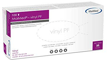 Maimed vinyl handschuhe gross 74059