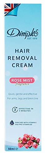 Dimples Haarentfernungscreme Rose Mist, 50 ml