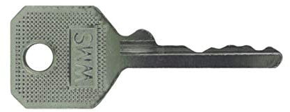 WMS Window Key KWL18 | Window Handle Keys - Replacement Key For uPVC Window Handles