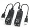 DriverGenius Xtend-NT50+ | Extensor USB 2.0 1-Puerto 480Mbps 50m sobre Ethernet (CAT6/7), Compatible con PC/Mac/Linux, para Oficina, Educación, Atención Sanitaria e Industria