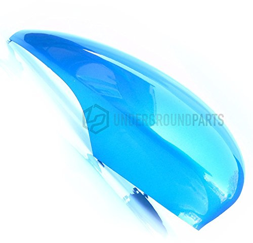 FVLFIL Underground Parts F-FS-01R-V Right Offside Drivers Side Wing Mirror Cover Cap Painted Metallic Vision Blue