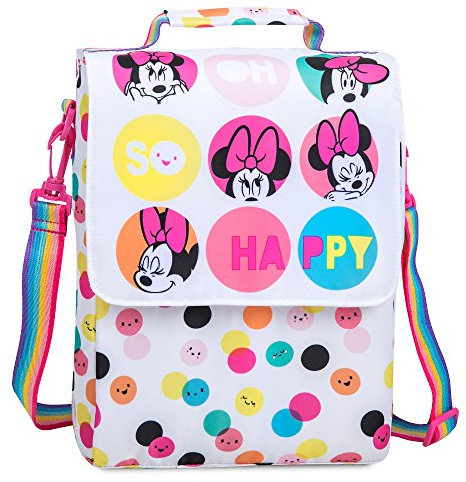 Disney Minnie Mouse Polka Dot Lunch Tote White