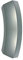 Tirador de puerta para secador, plata Bosch 00644222