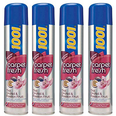 4X 1001 Carpet Fresh Bundle Fresh Thai Orchid & Passion Fruit 300ml