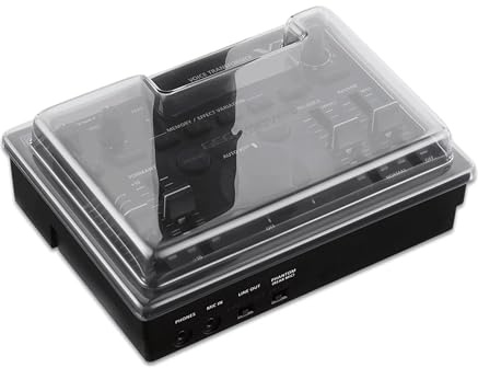 Decksaver Cover for Roland Aira VT-4 - Super-Durable Polycarbonate Protective lid in Smoked Clear Colour, Made in The UK - The Producers' Choice for Unbeatable Protection