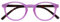 OPULIZE Zen Lesebrille Kleine Runde Rahmen Federscharniere Kratzfest Rosa Herren Damen R24-4 +3.00