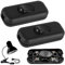 2 Pcs Torpedo Switch 6A 250V Black Inline Switch In-line Cord Switch Halfway Rocker Button for Small Appliance or Lamp