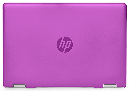 mCover Custodia compatibile solo per notebook convertibili HP Pavilion X360 serie 14-DHxxxx 2021 da 14 2020 ~ 2021 (non compatibile con altri modelli HP), viola