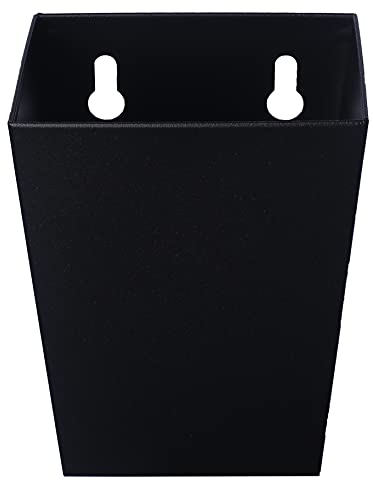 Jumiok Black Bottle Cap Catcher Wall Mounted Beer Cap Collector Narrow Stainless Steel