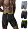 Natural Feelings Long Mens Underwear Boxers Performance Sports Dry Fit 9inch Long Leg Boxer Shorts Men E:blue Green Orange Pack of 3, L