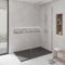 KOES - Receveur de douche en résine modèle NILO – 90x200 – Noir RAL 9005